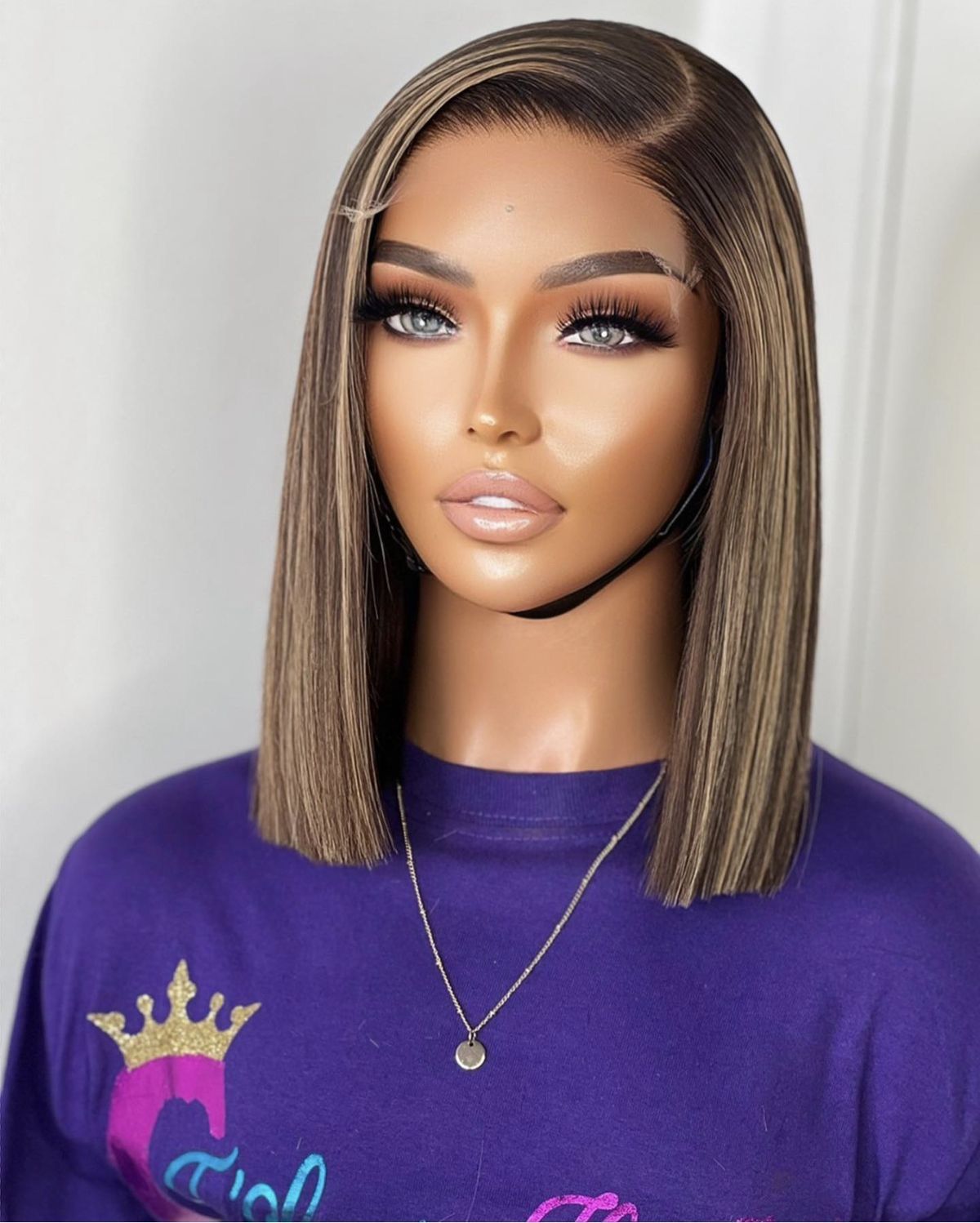 12A Vietnamese Hair Wigs SDD Bone Straight Bob Wigs 10 12inch Natural Black 100% Human Hair Wholesale Factory