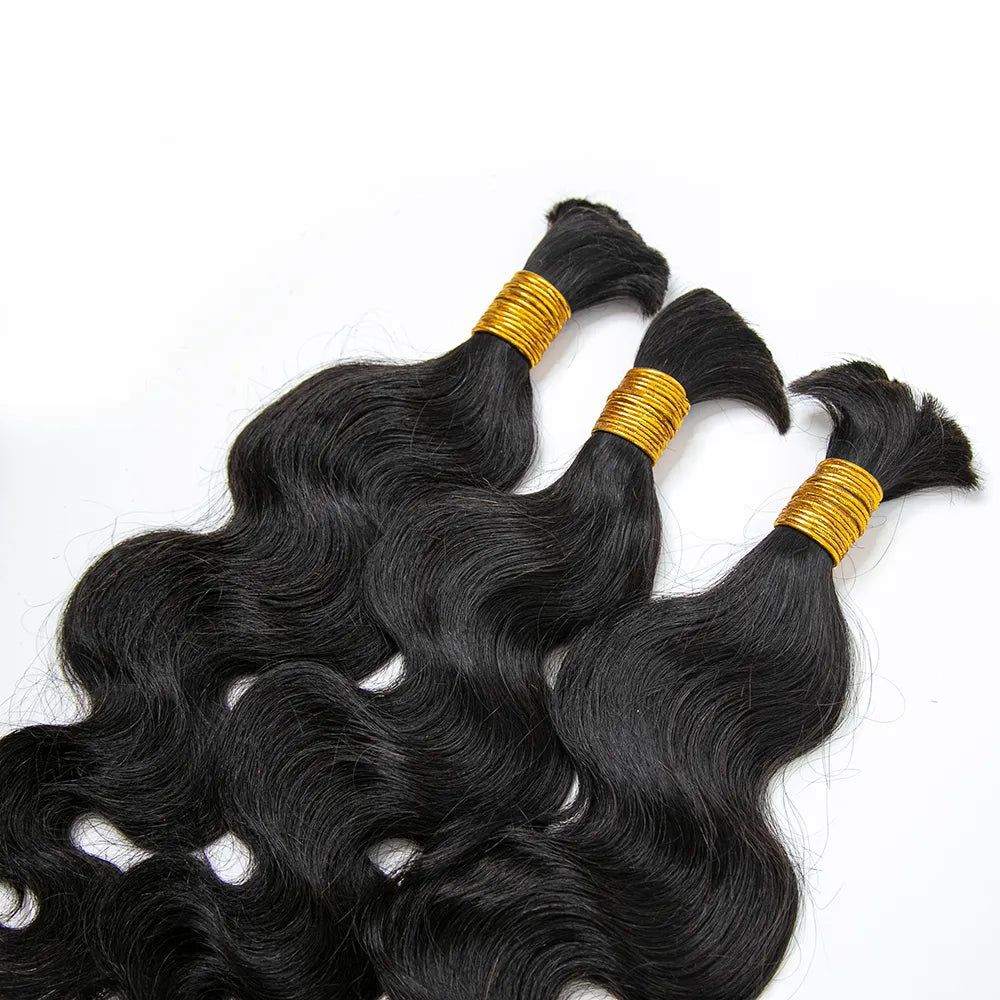 Bulk Human Virgin Hair Extension | Factory Price Vietnamese Raw Hair Natural Wave Straight Color 36 Inches