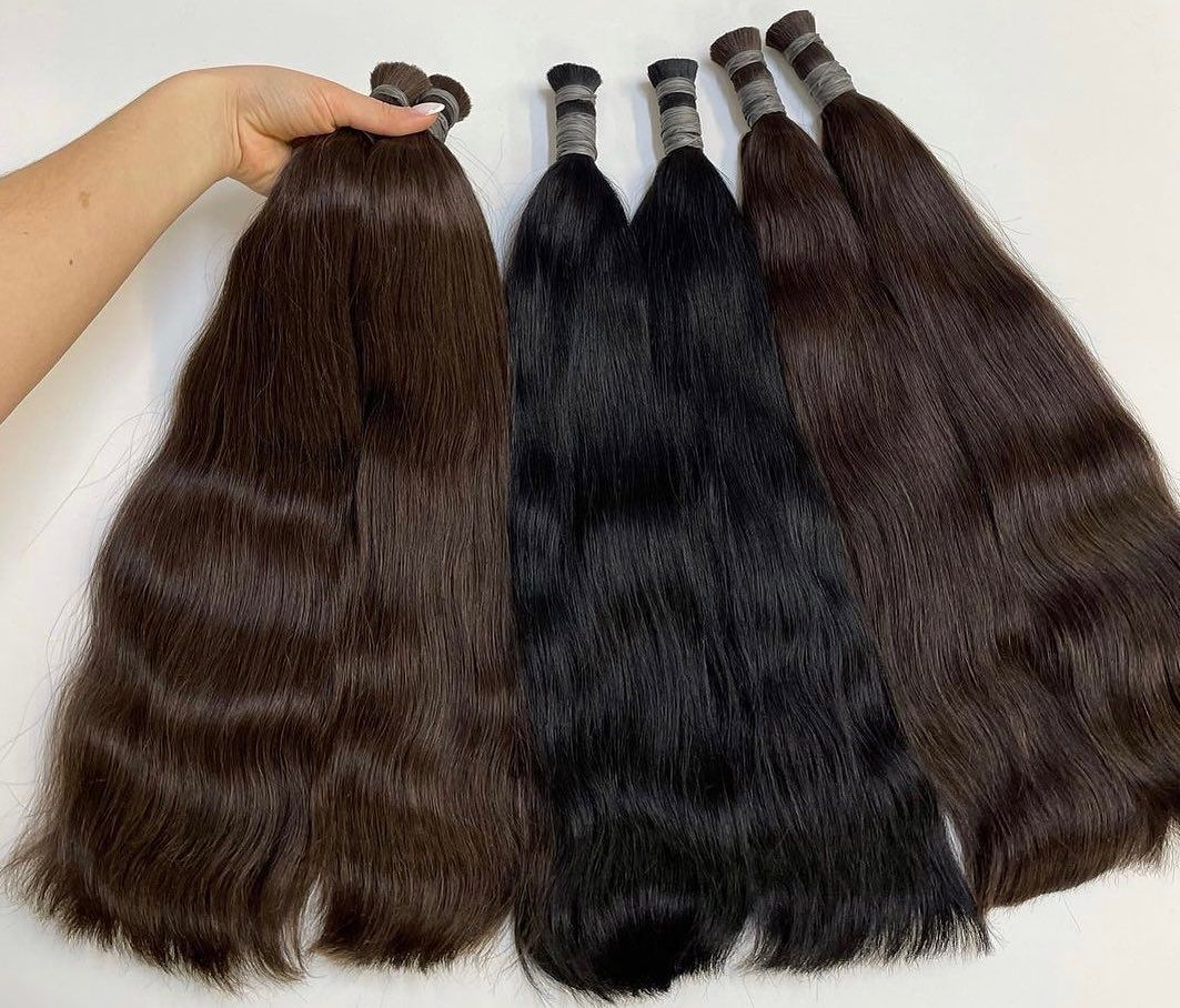 holesale Hair Extensions Vendors Virgin Unprocessed 100% Human Indian Hair Bulk