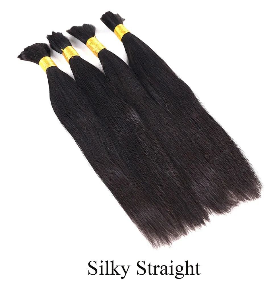 12A Italian Curly Bulk Human Hair No Weft Colorful 100g Brazilian Virgin Remy Natural Boho Braids Human Hair in Bulk